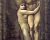 爱德华科莱伯恩琼斯 - The Depths of the Sea